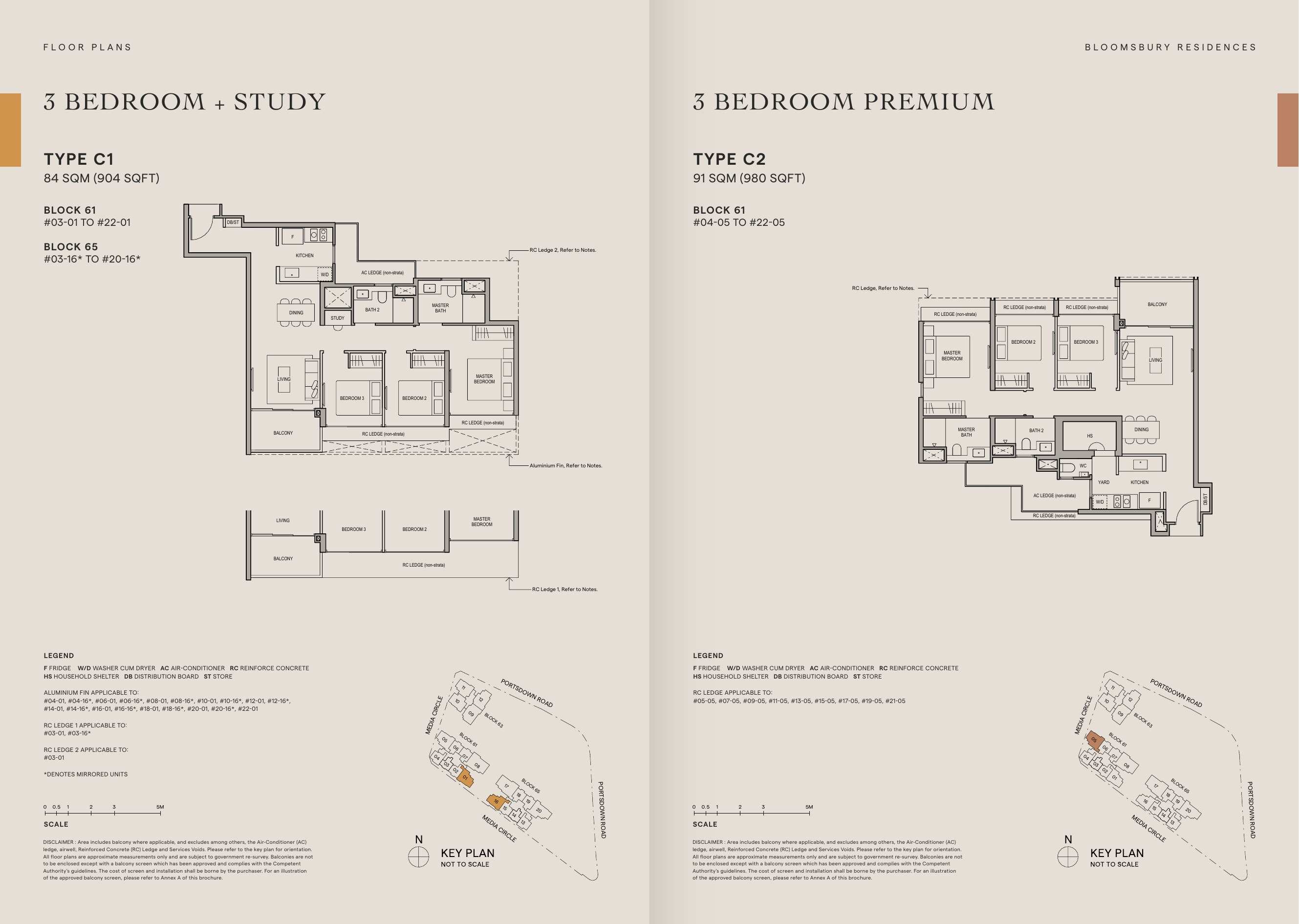 Type C1 Floor Plan