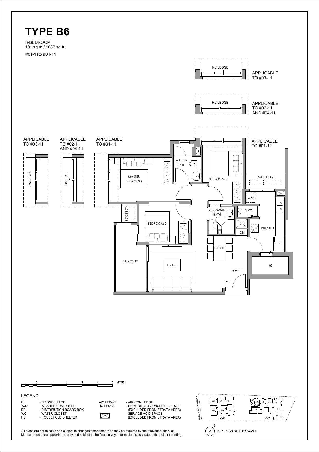 Type B6 Floor Plan