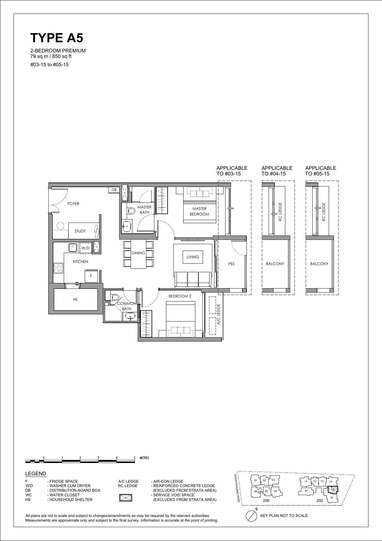 Type A5 Floor Plan