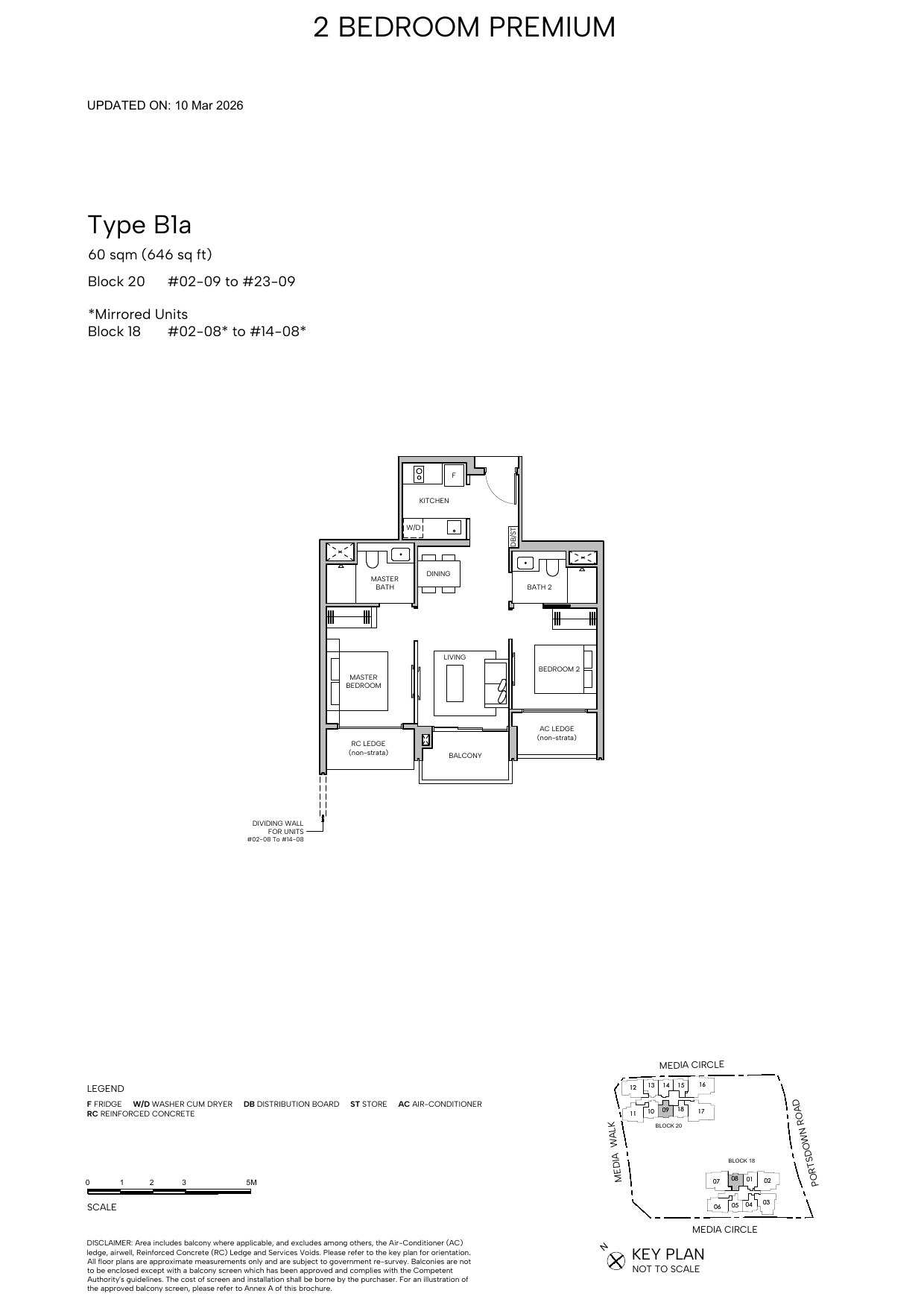 Type B1a Floor Plan