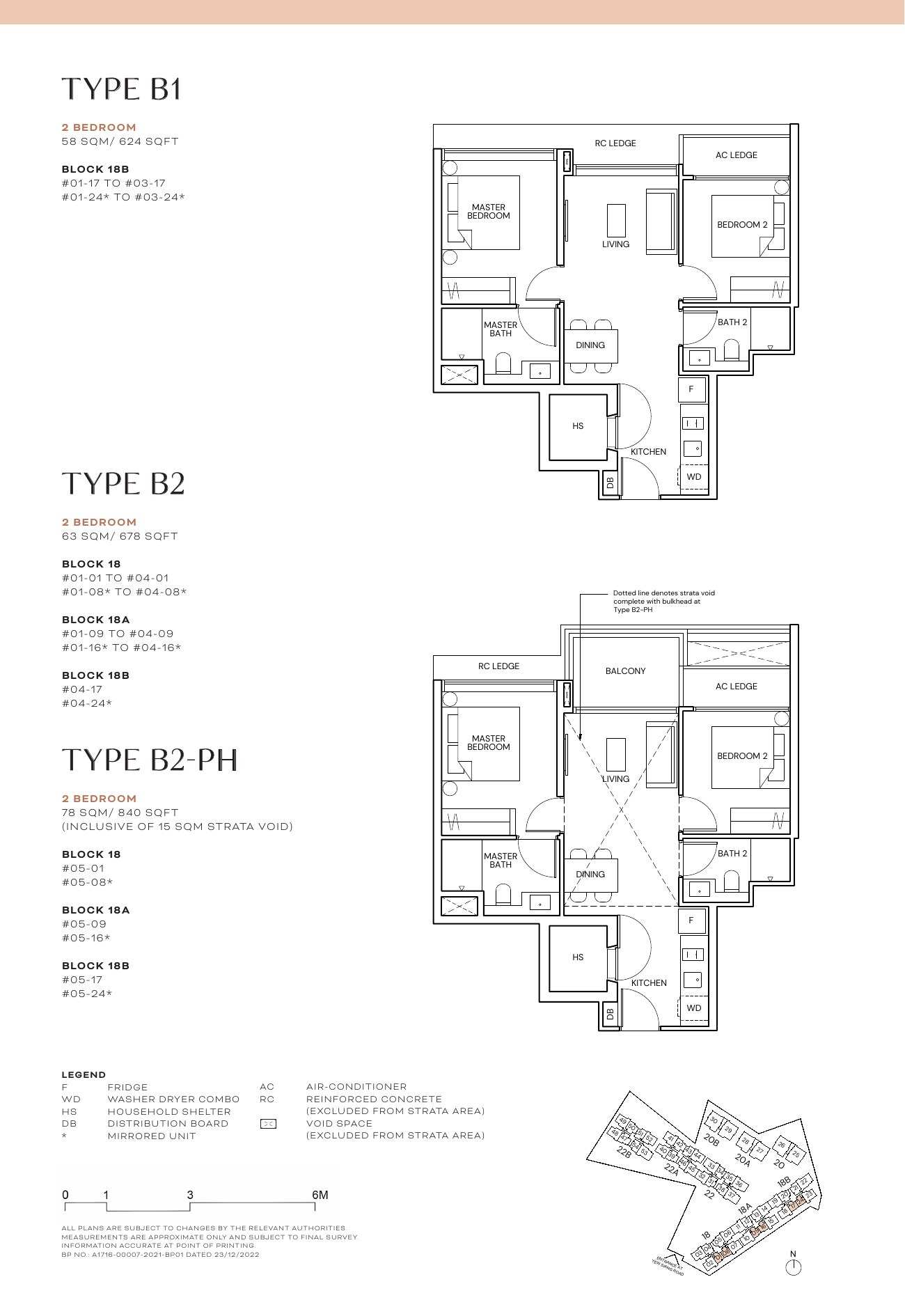 Type B1 Floor Plan