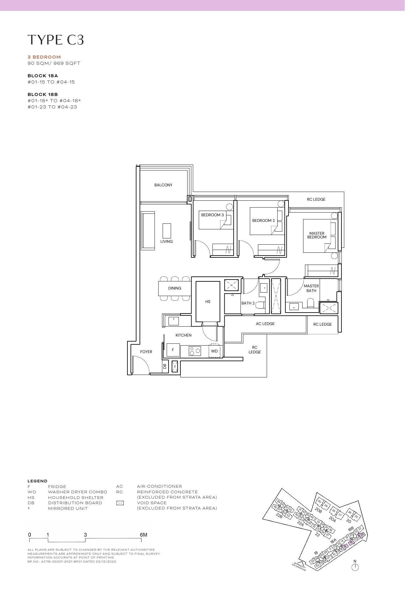 Type C3 Floor Plan