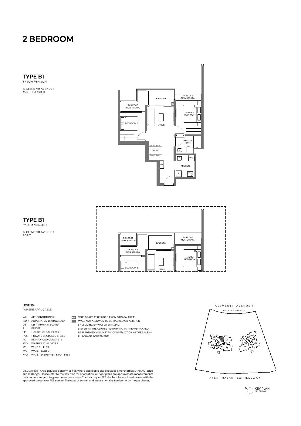 Type B1 Floor Plan