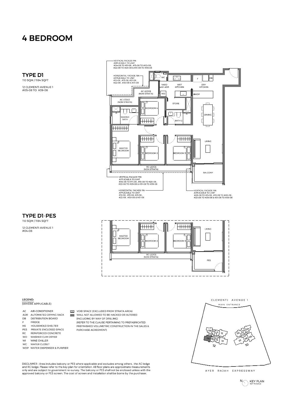 Type D1 Floor Plan