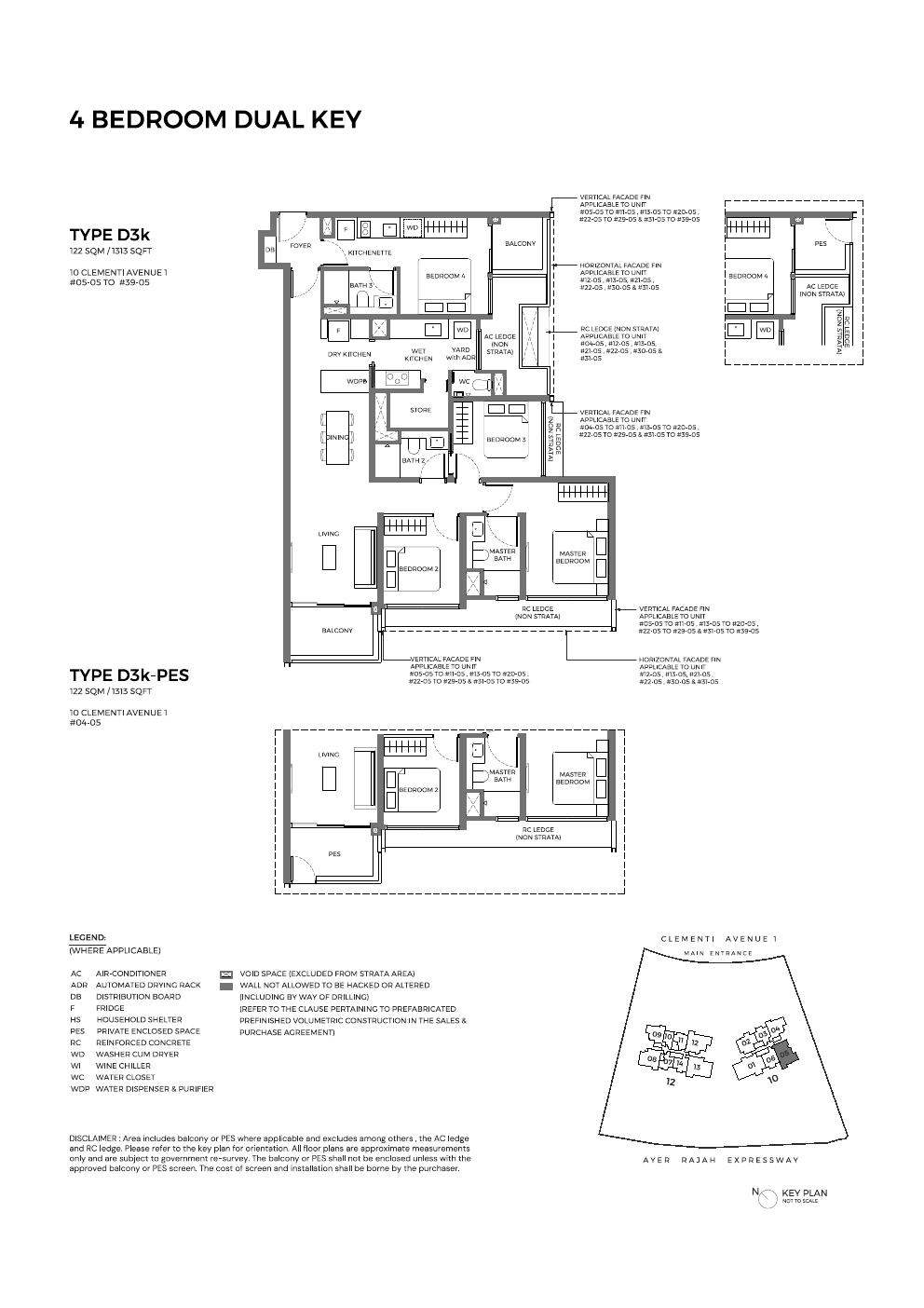 Type D3K Floor Plan